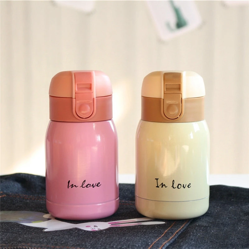 Goodluck Kleine Nette Mini-Thermos Creative Kinder Tragbare Mumie Wasser Tasse Pocket Cup Unliebe