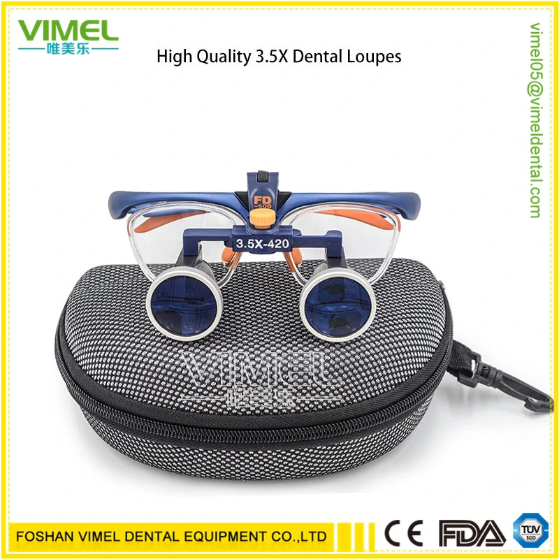 High quality/High cost performance 3.5X Dental Loupes Optical Glass Lenses Medical Devices