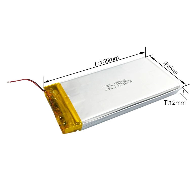 3,7V batería de litio recargable 10000mAh 12000mAh