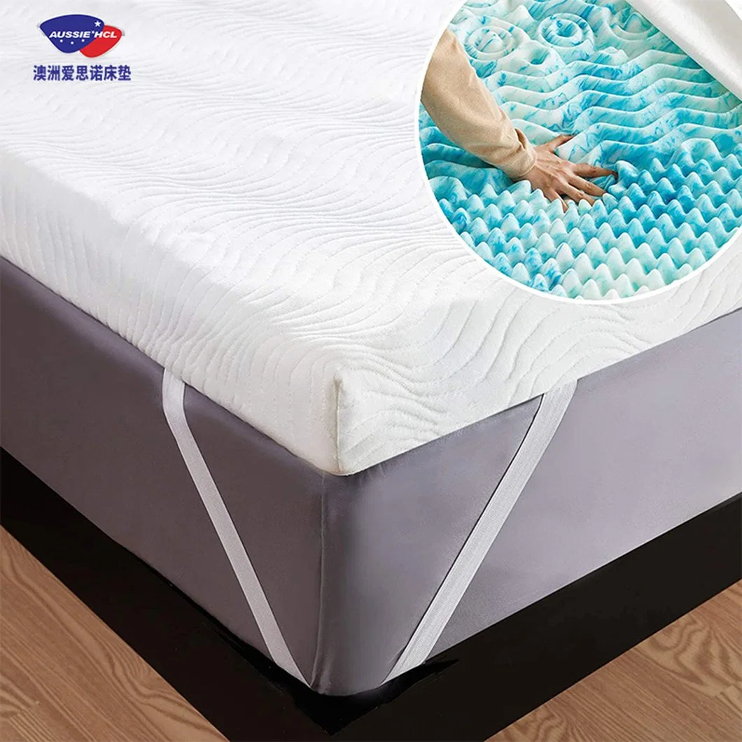 Factory Wholesale Hotel Best Medium King Twin Size Bed Mattress Антикубитовый Вельник из вспененного вспененного материала с гелевой памятью