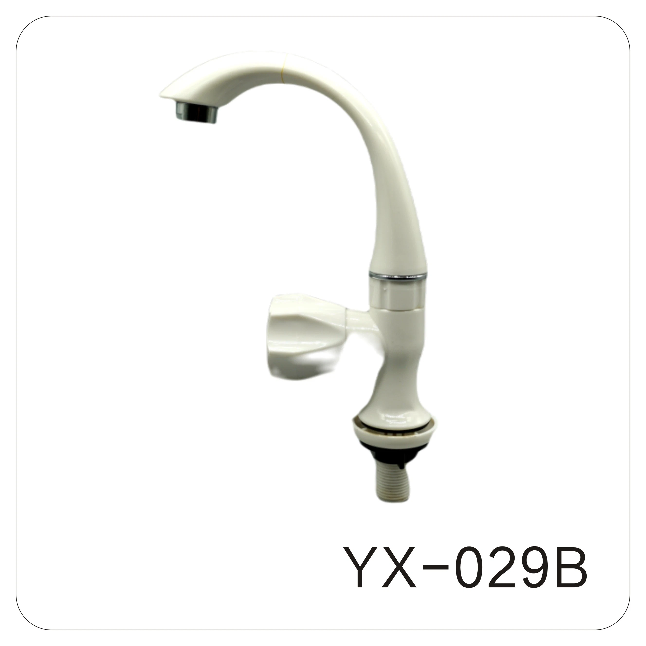 Chrome Plating ABS Kitchen Faucet Basin Cabinet Plastic Faucet Water Tap