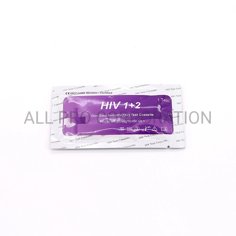 Medical Diagnostic Blood HIV Rapid Self Test Cassette or Strip Kit for Home Use