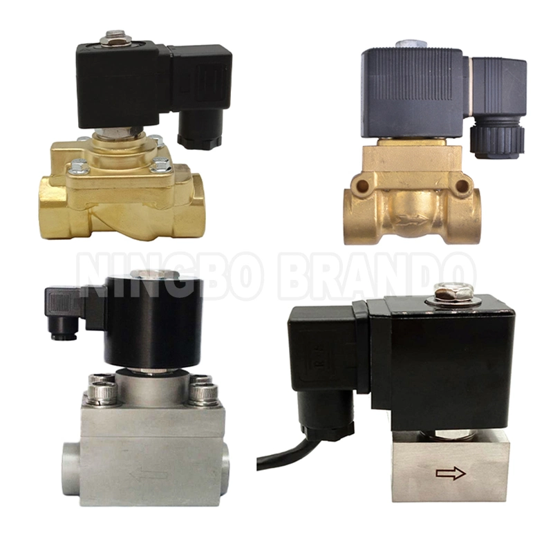 2W200-20 UW-20 3/4'' de latón de 2/2 vías normalmente cerrado de agua de la electroválvula de gas oil Aire 12VDC 24VDC 24VCA 110VCA 220VAC 3/4 pulgadas NC