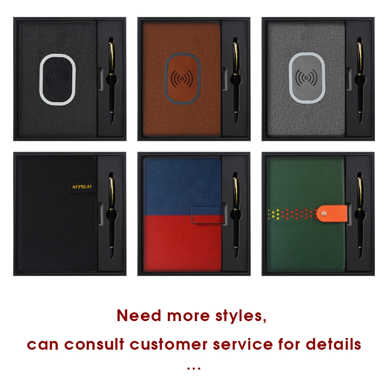 Luxury Business Notebook Gifts Items Planner Pen Sets Personalized Corporate Diary