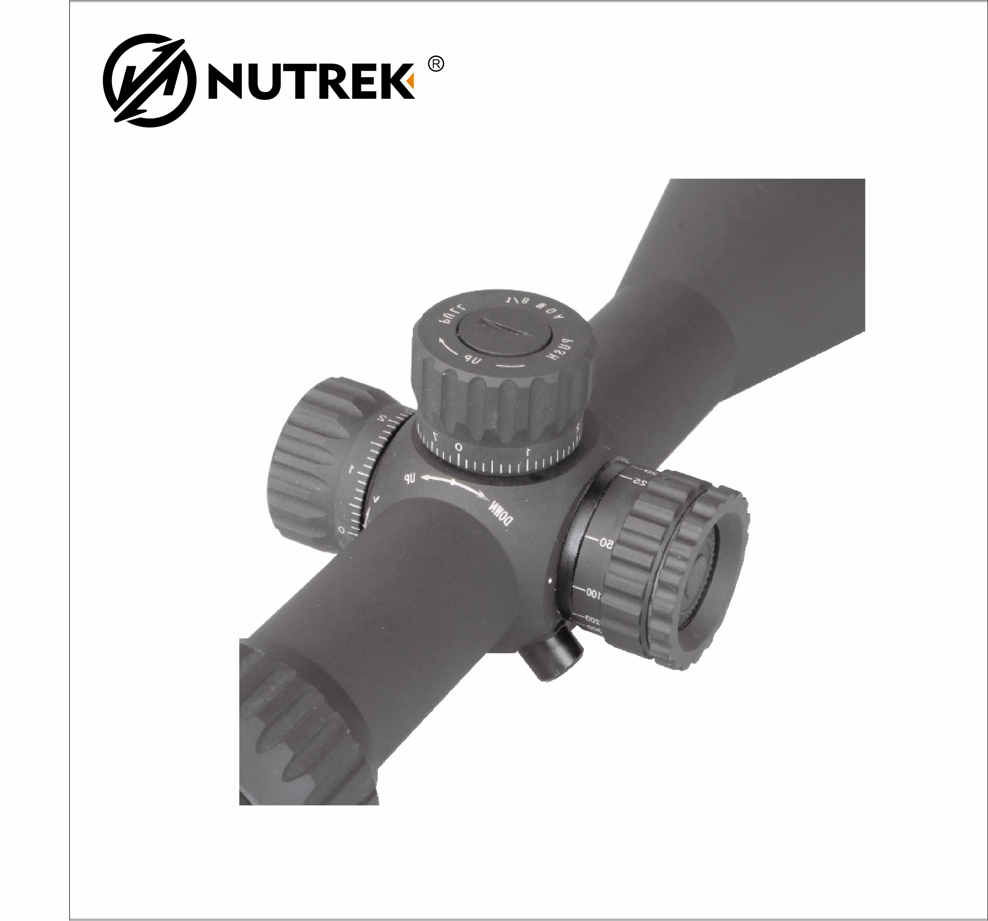 Nutrek Óptica gran angular 30 mm de tubo visor 4-24x50 IR Ffp Primer Plano focal Hog la caza alcance