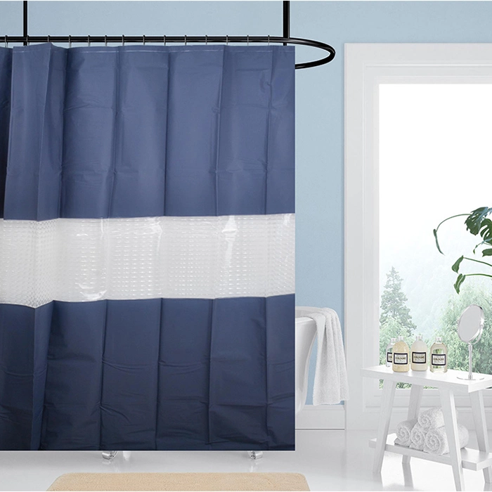 Waterproof Eco Friendly PEVA Shower Curtain