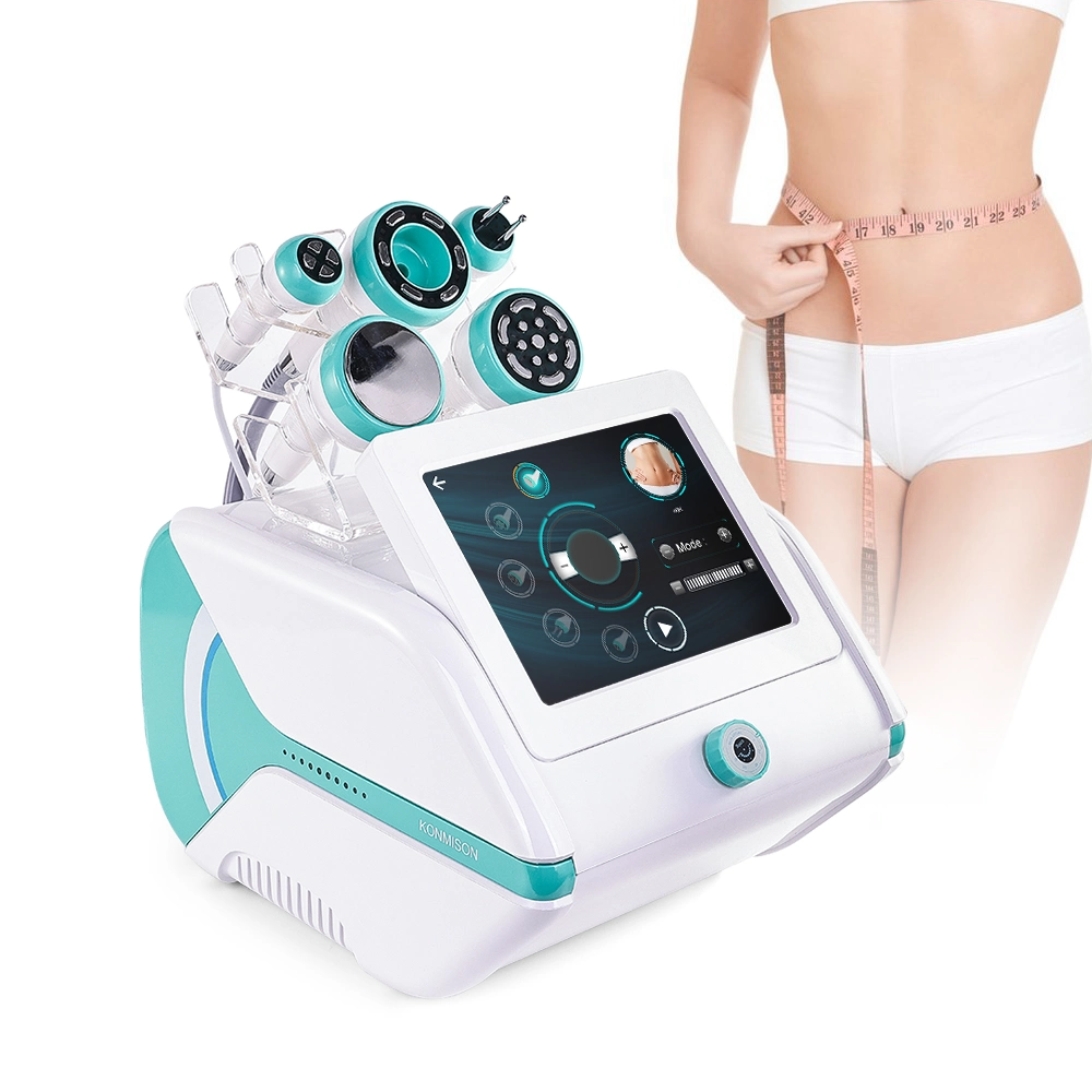 5 en 1 80K la cavitation à ultrasons RF Beauté minceur Machine 80kHz ultra de la cavitation de la machine pour Body Sculpting