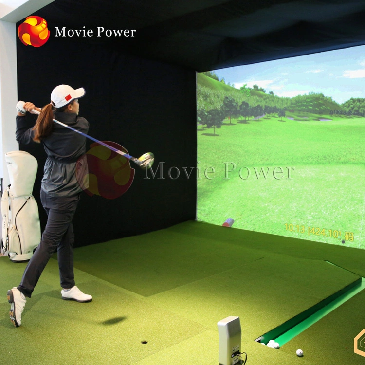 Mode Neue Spannende Virtual Reality Indoor Golf Sport Simulator Spiele Für zu Hause