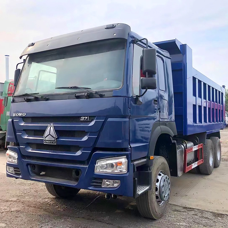 Camions-bennes HOWO d'occasion de haute qualité et à bas prix en vente en Afrique, en Asie du Sud-Est et en Amérique du Sud.