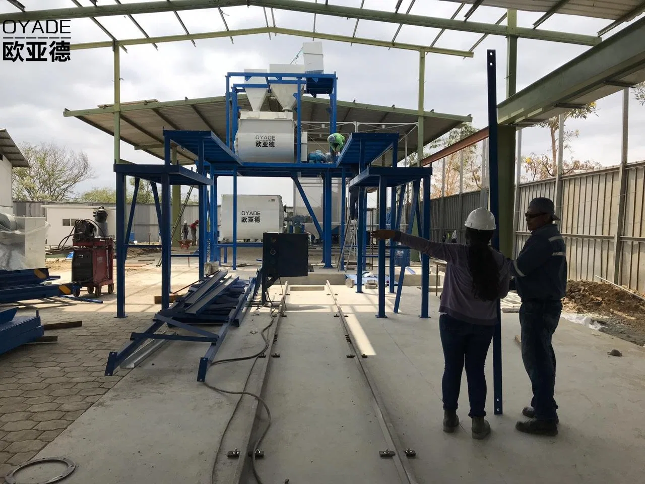 Foamed Concrete Cement Sandwich Wall Panel Production Line