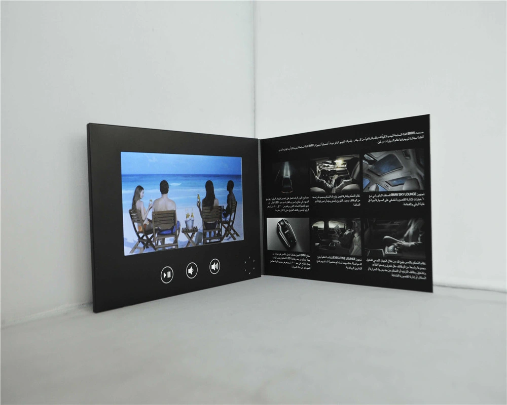 2.4inch LCD Screen Video Greeting Card for Business Gifts