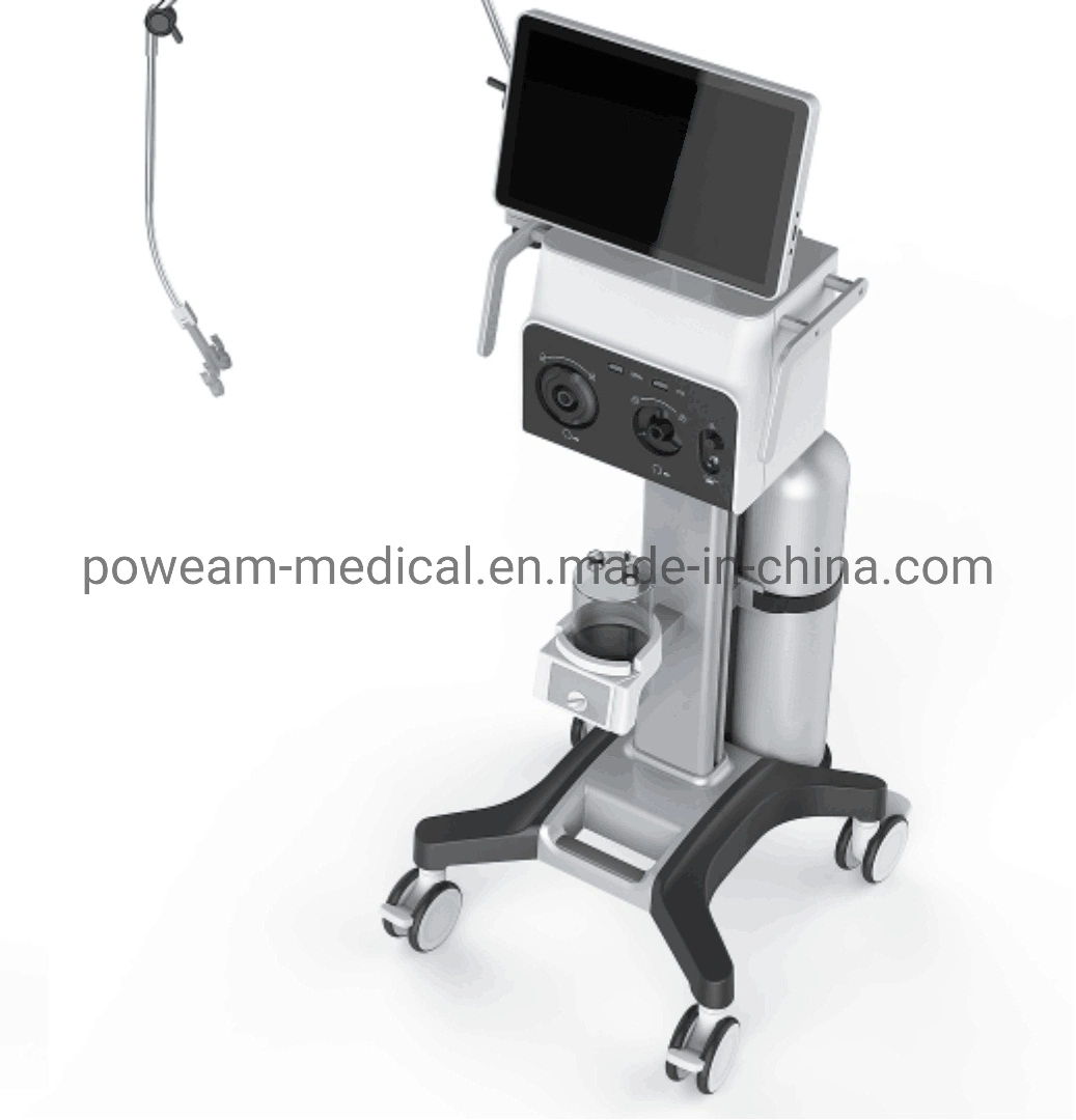15,6 pouces Écran tactile LCD Ventilateur de soins intensifs chirurgical pour adultes, pédiatriques et néonatals en milieu hospitalier.