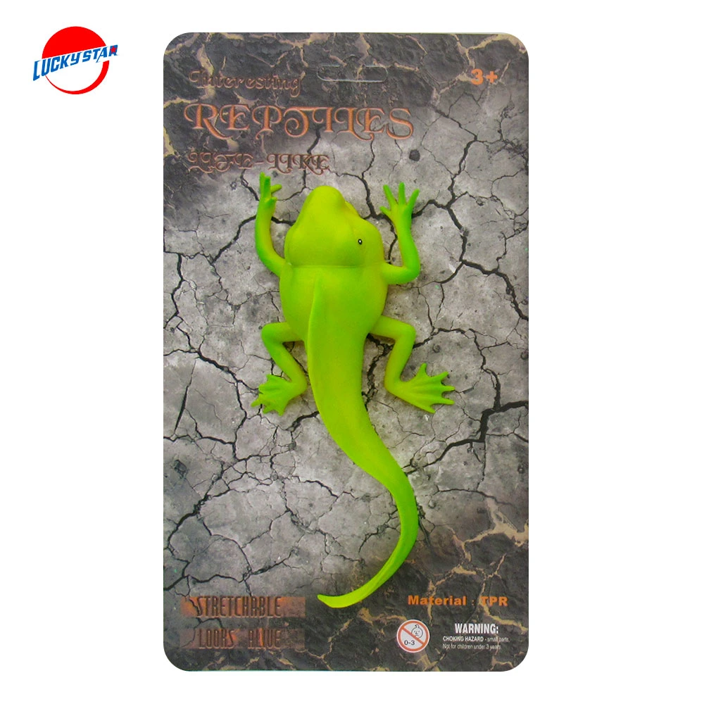 China Factory Rainforest Jungle Green Four Legs Tadpole Playing Reptiles Toy