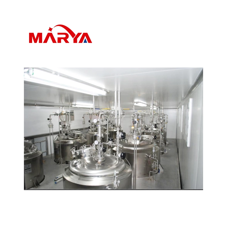 Industrial Equipment Stainless Steel Gas Chemical Liquid Water Storage Tank for Pharmaceutical