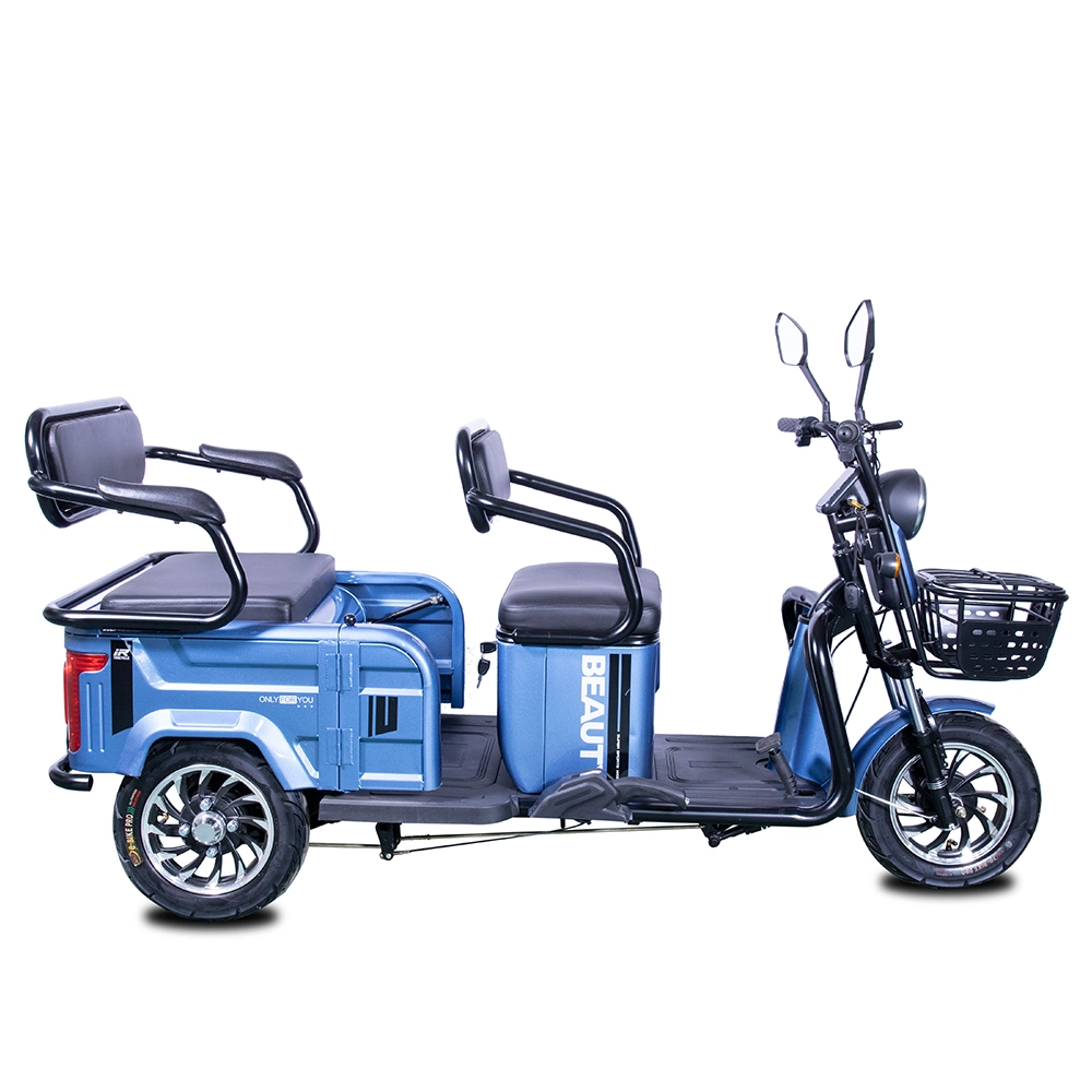Human Tricycle Electric Bike Bicycle Scooter with Anti-Theft System