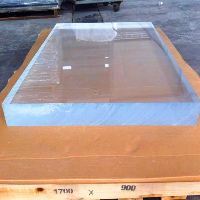 100mm Panel acrílico transparente grueso para Piscina