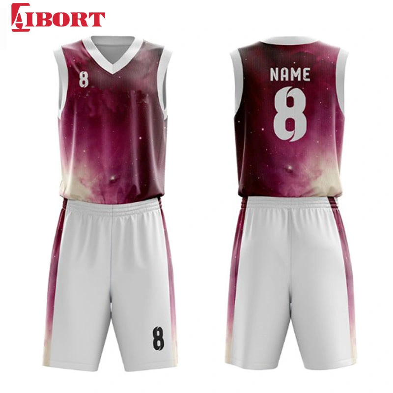 Aibort 2020 New Design Basketball Jerseys Youth Cheap Basketball Uniforms Clothing (J-BSK009 (1))