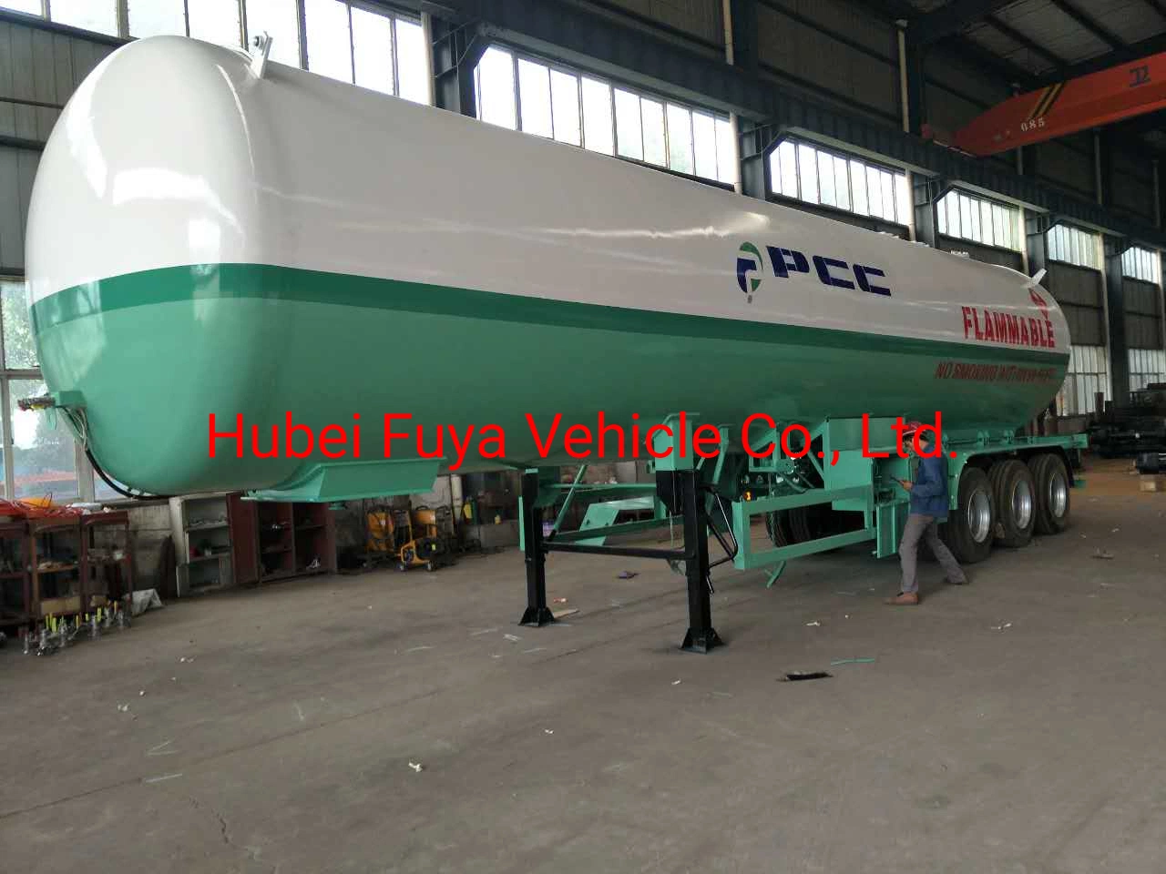 Used 2010-2015 Years Second Hand 50000 Liters 56000 Liters 60000 Liters Propane LPG Tanker Semi Trailer