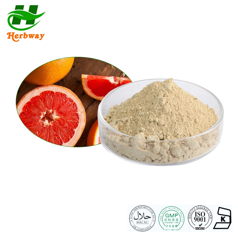 Herbway Kosher Halal Fssc HACCP Certified Free Sample Naringin Dihydrochalcone Grapefruit Extract