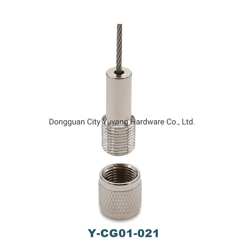 Stainless Steel Wire Rope Cable Fasteners with Screw for Ceiling Assemble