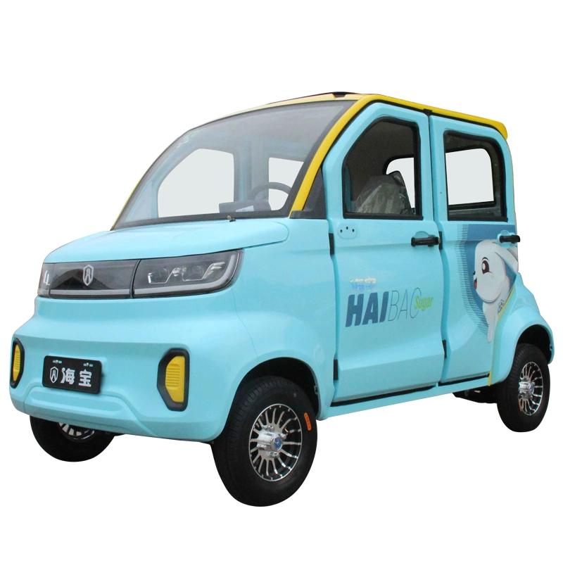 4 ruedas 4 asientos vehículos eléctricos Certificado CEE L6e Estándar Vehículo inteligente para adolescentes coche nuevo