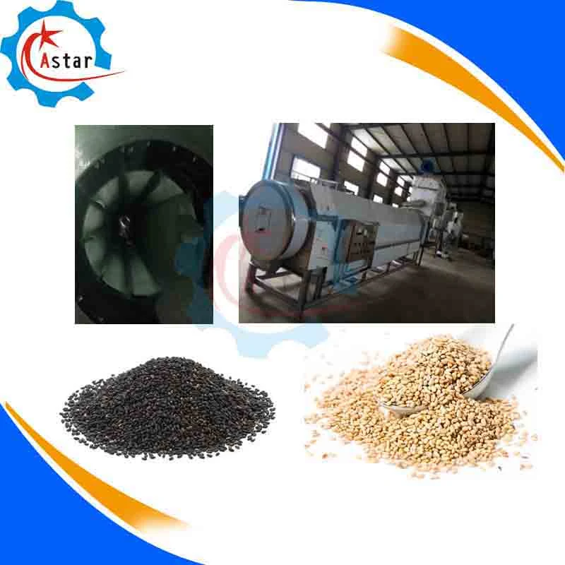 500kg/H Continuous Peanuts Sesame Roasting Machine for Sale