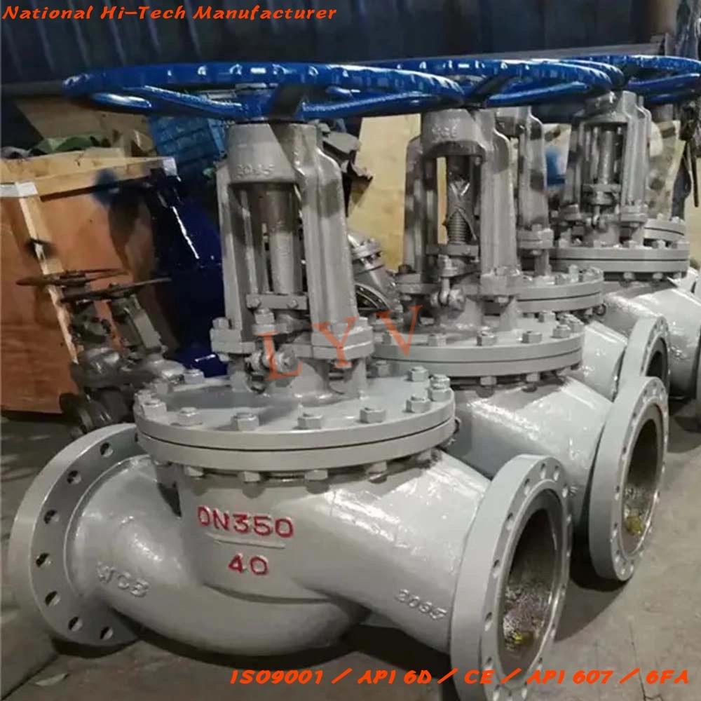 Industrial API600 BS1873 Wcb Lcb SS304 SS316 Manual Globe Valve for Oxygen