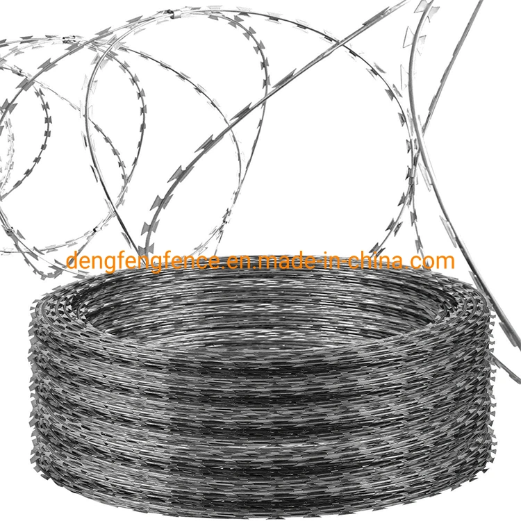 Китайского поставщика креста предельно типа и стальной проволоки материал Anti-Rust бритвы колючей проволоки для продажи
