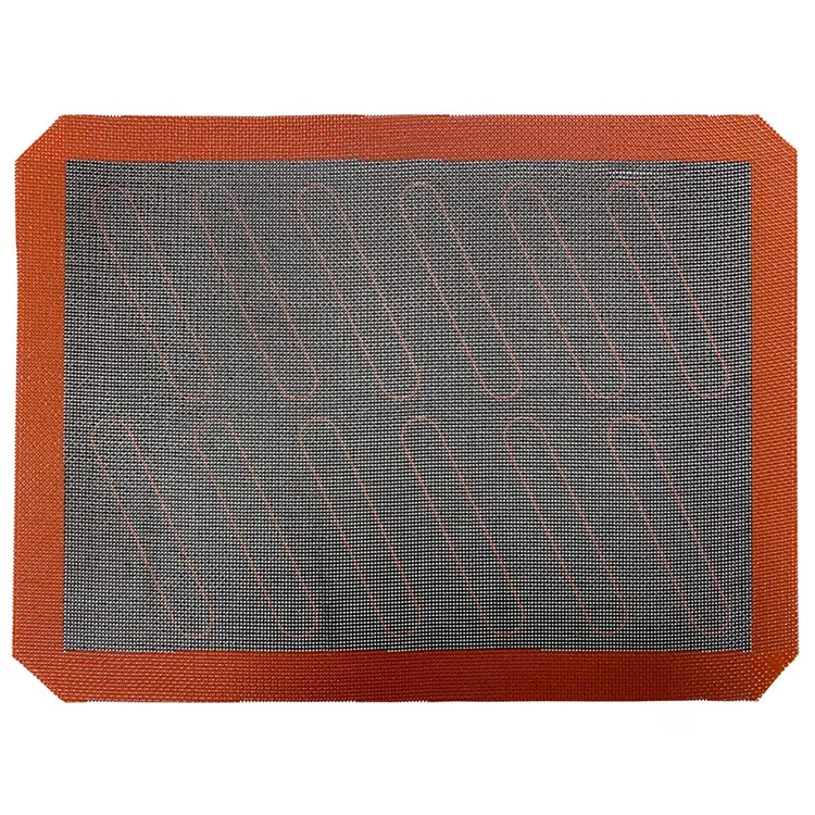 Silicone Hollow Baking Mat Nonstick Oven Liner Perforated Fiberglass Mesh Pad Fiberglass Products