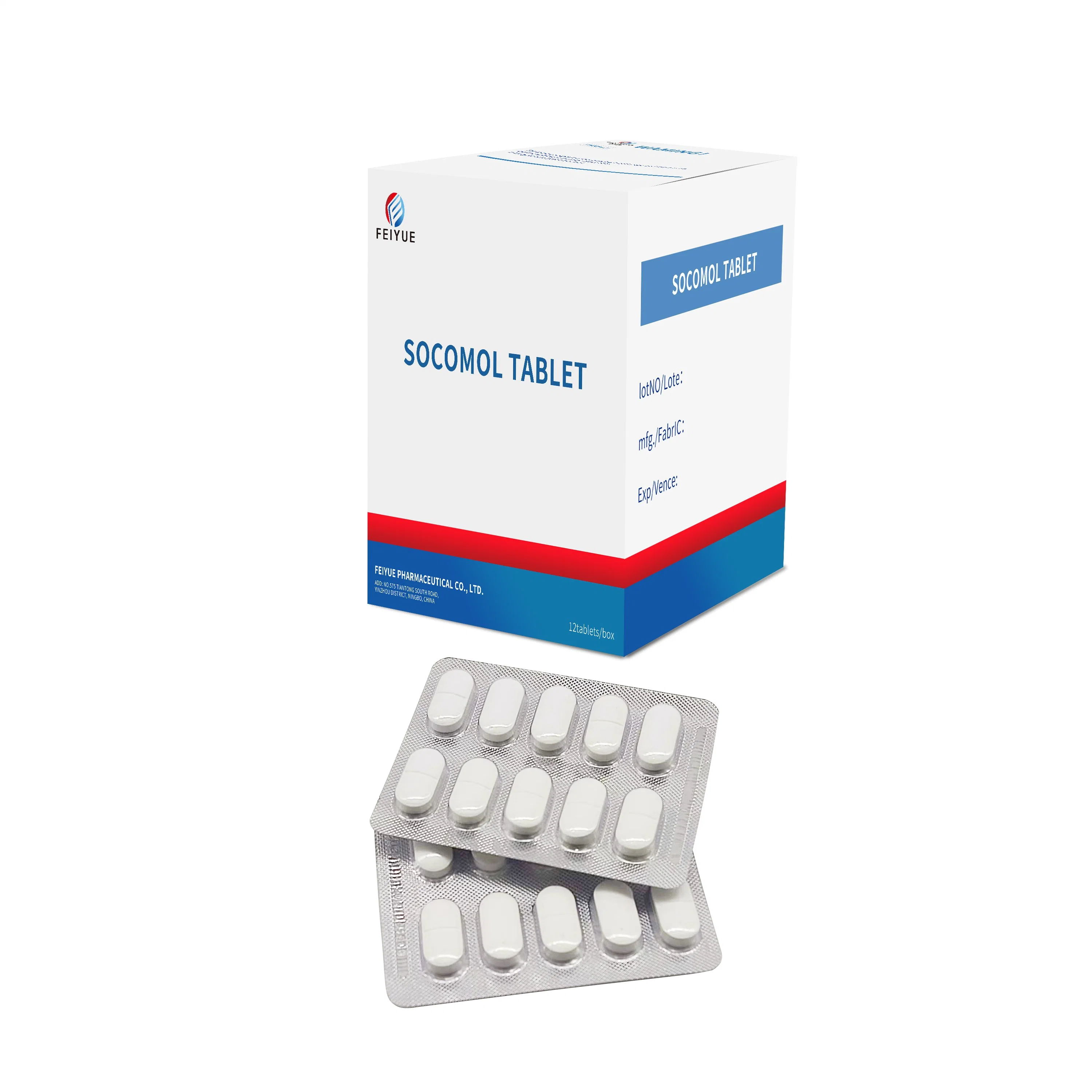 Socomol Tablet /Pareacetamol Diclofenac Sodium Tablet 325mg+50mg