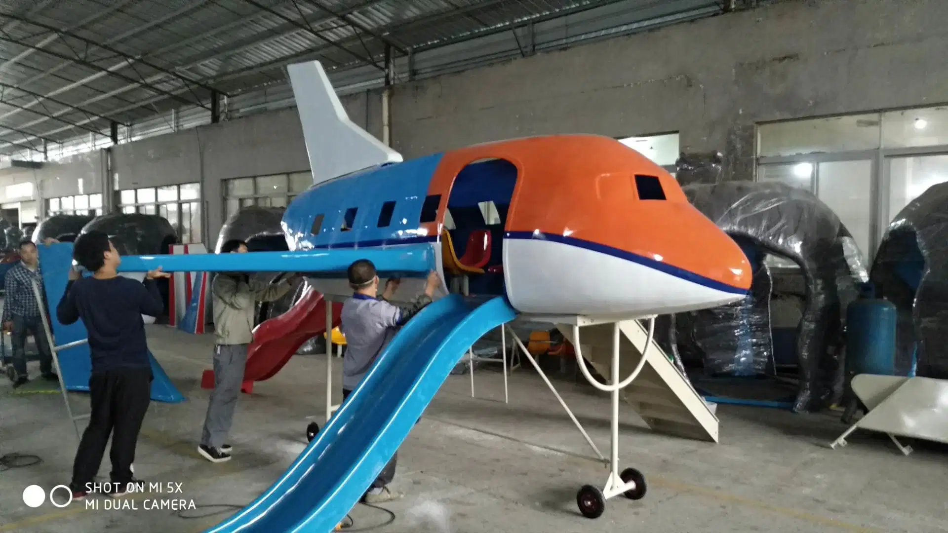 Large Scale Fiberglass Airplane Toy