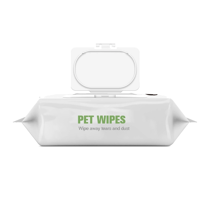 China Wholesale/Supplier Biodegradable 99.9 Pure En Espanol Ear Hand Single Wet Cleaning Water Wipes Price for Dog/Pets