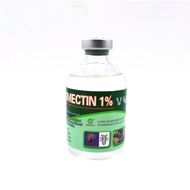 Veterinary Drug Ivermectin Injection, Livestock Anthelmintic Drug Produced by Shandong Veterinary Drug Manufacturer