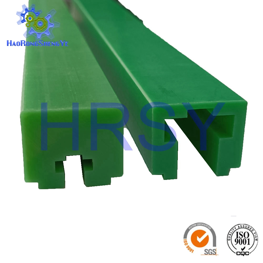 Plástico de UHMWPE Ckg17V80Guía de la cadena de rodillos de ASA