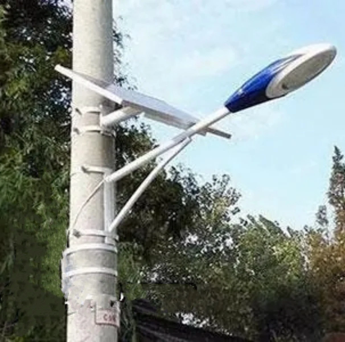 Außensolarlampe 10m 12m Licht Straßenstange für Straße Beleuchtung