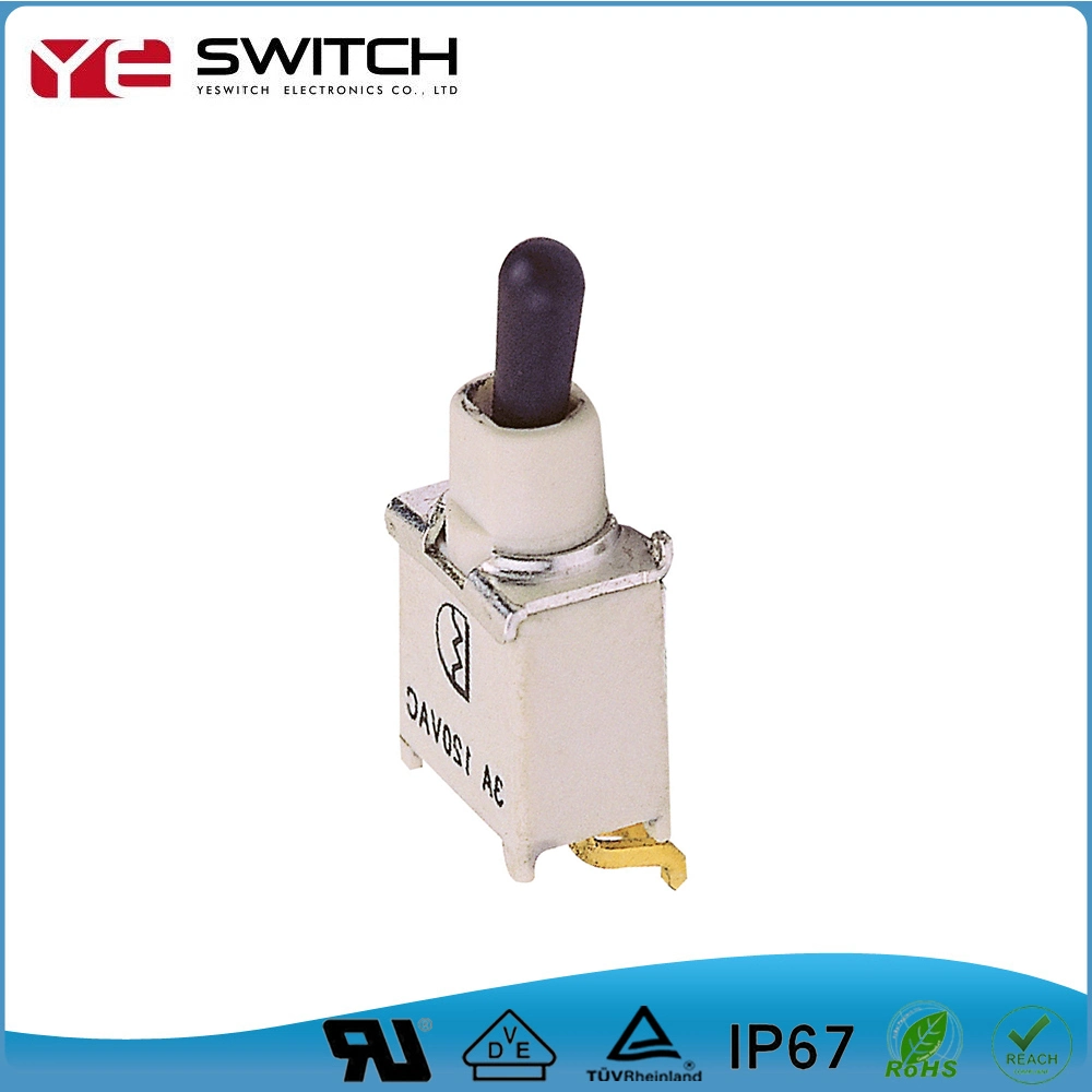 IP67 Waterproof Dustproof Momentary Gold Contact Toggle Switch