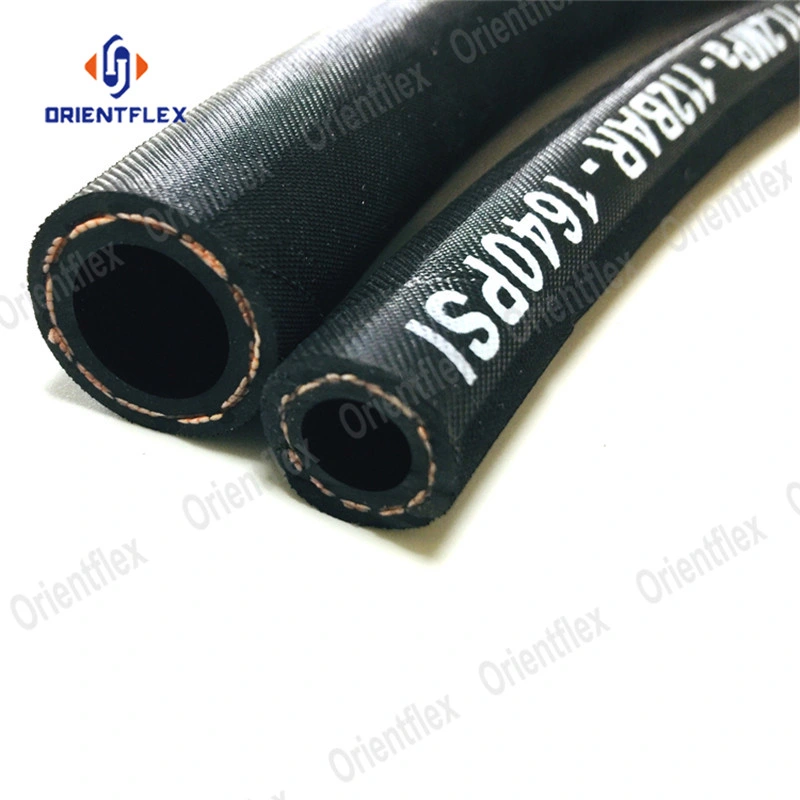 100r6 Braided Hydraulic Rubber Pressure Hose