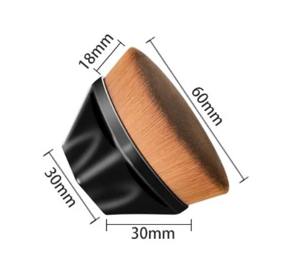 High Fiber Nylon Hair Makeup Foundation Brush with Good Price