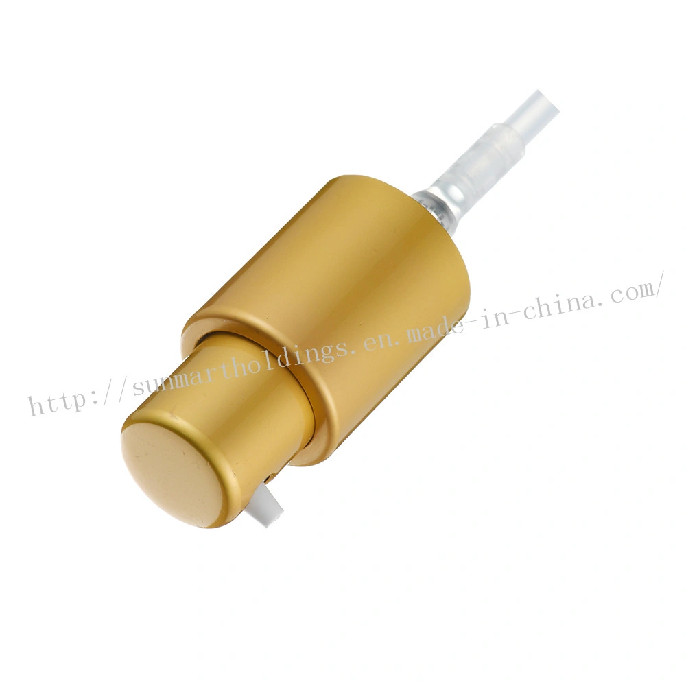 24/410 Gold Cosmetic Packaging Liquid Sprayer Cream Pump