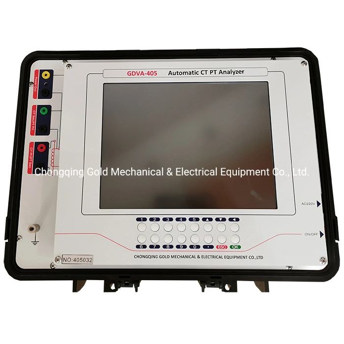 O Transformador de corrente CT PT Analyzer, relação CT e erro de fase de dispositivo de calibração com 45kv tensão de joelho