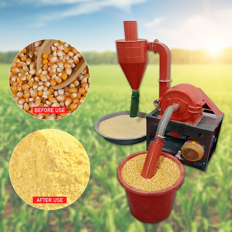 Small Electric Corn Grinding Machine / Corn Mill / Grain Crusher