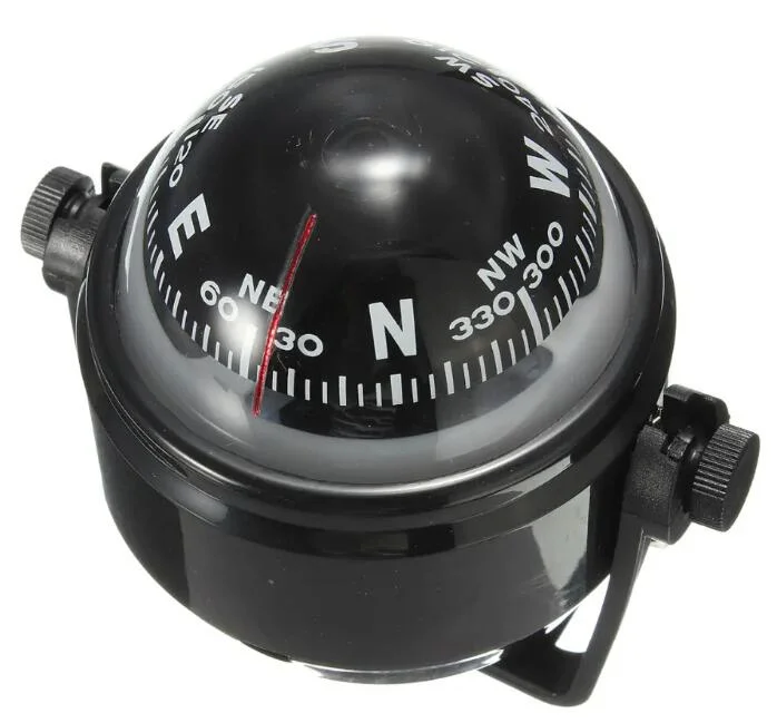 Small Metal Ring on Top Mini Compass