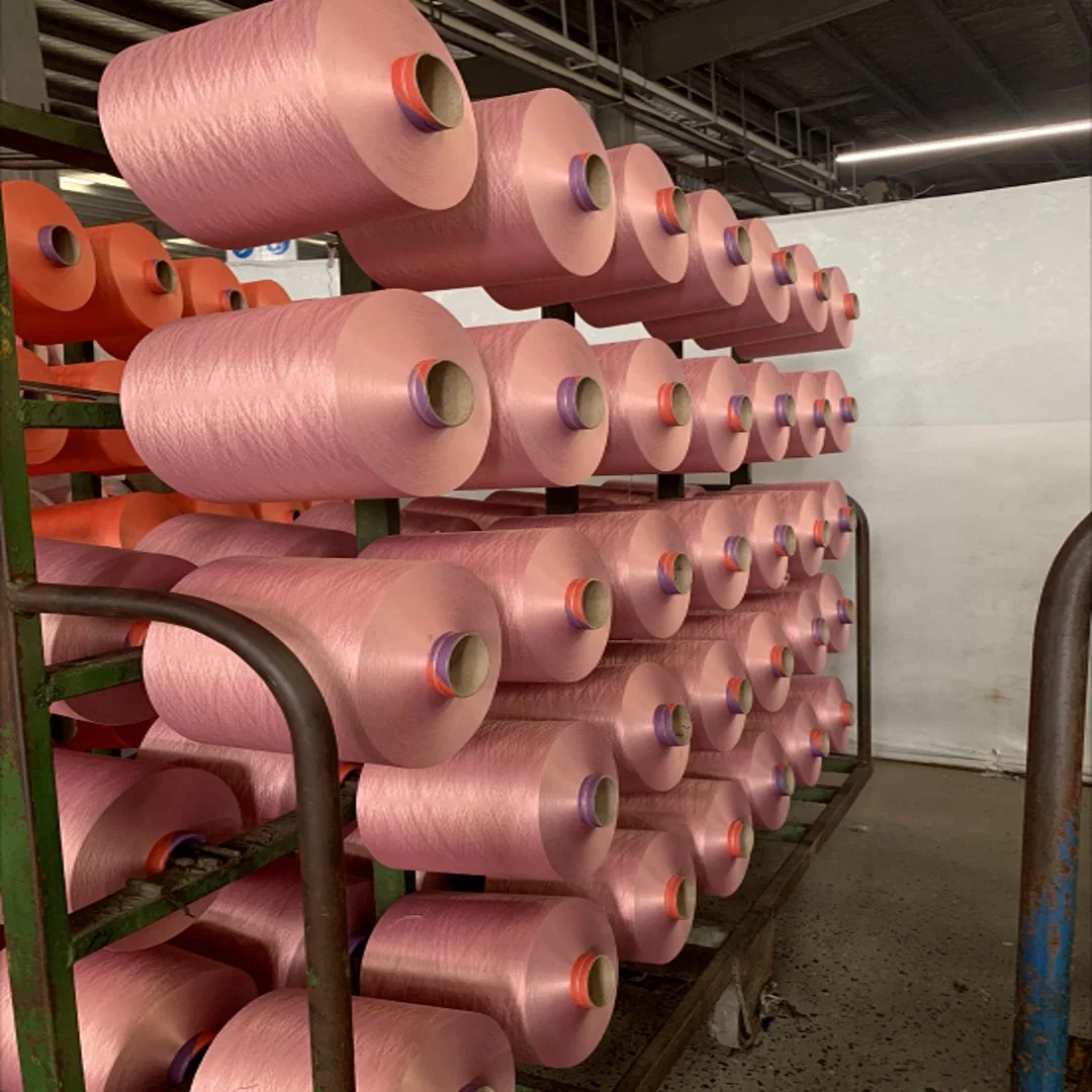 Factory Price Recycle Yarn 100d/96f SIM Dupe Dyed Polyester DTY Yarn