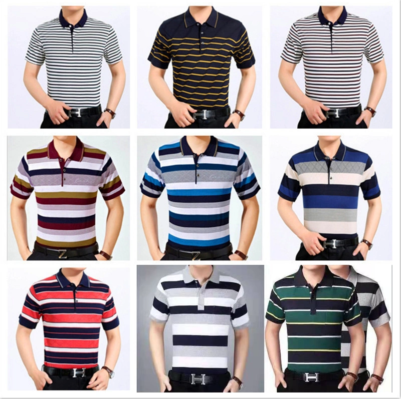 Cheap Short Sleeve Men Cotton Polo Shirt Inventory Limpieza