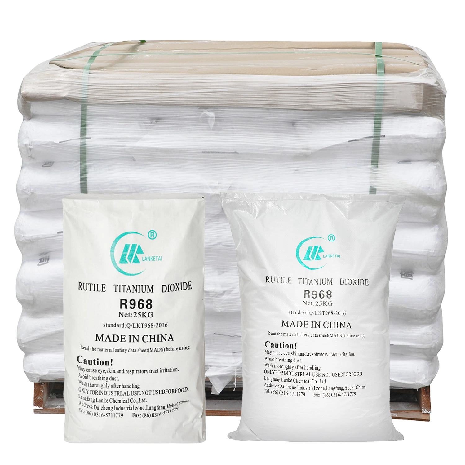 Rutile Titanium Dioxide Is Used for Paint Coatings, Plastic and Rubber Mechanical Coatings