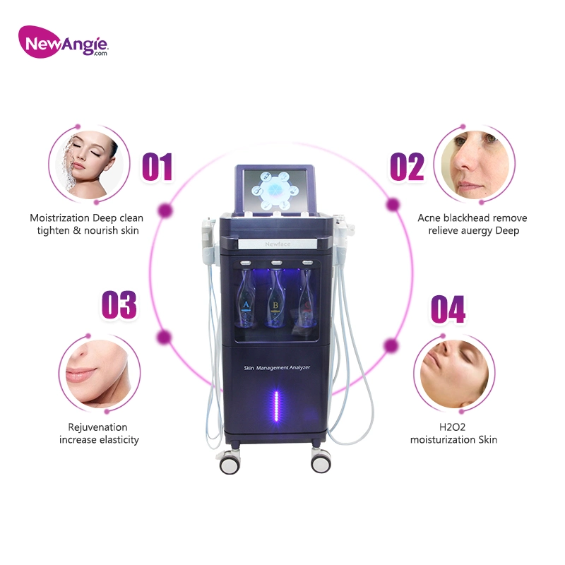 2021 Newest Microdermabrasion Crystals Tool Machine Radio Frequency Lift Eyes Improve Line