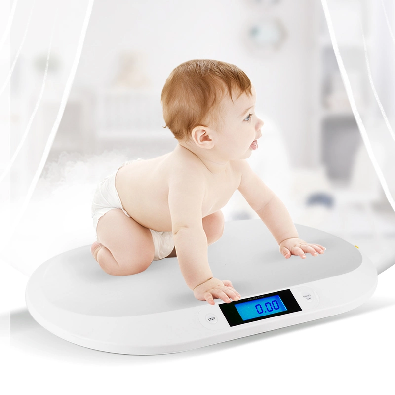 Balance électronique de poids pour bébé à usage familial, capacité de 20 kg, précision de 10 g/5 g.