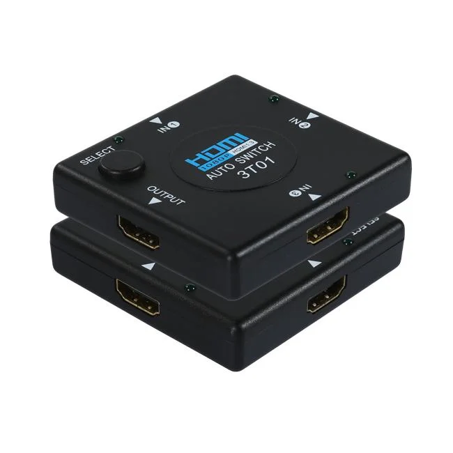 3 in 1 out HDMI Auto Splitter Selector Switch