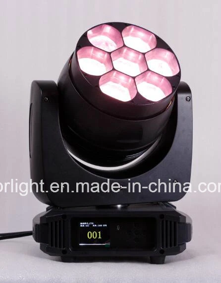 2018 Nuevo producto de venta caliente! 7X 40W LED de alta potencia RGBW lavar moviendo la cabeza / etapa haz zoom LED de iluminación