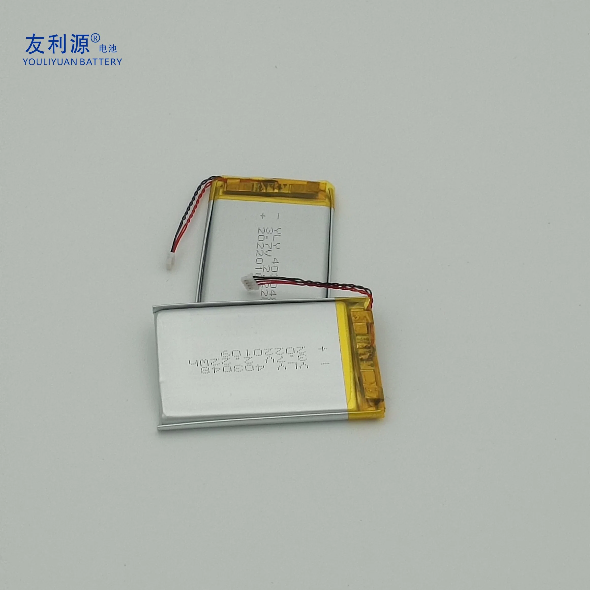 precio de fábrica dispositivo electrónico de consumo auricular altavoz batería de polímero de litio Pequeña batería de 403048 600mAh mini Lipo